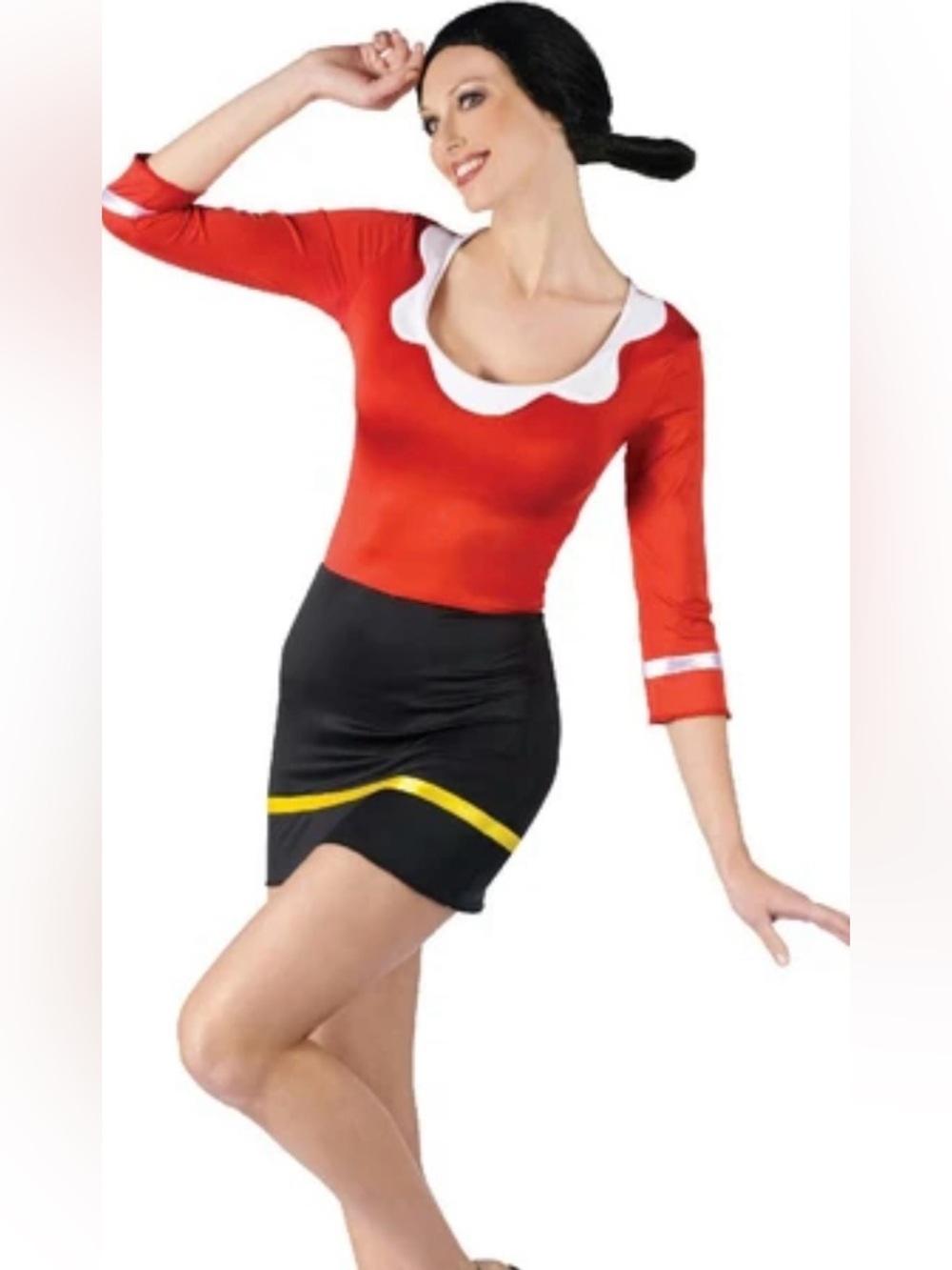 Fun World Sassy Olive Oyl adult costume, Size S